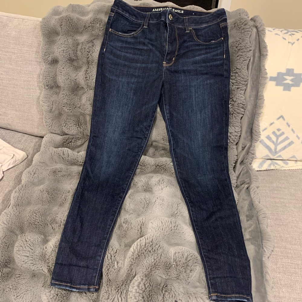 American Eagle Outfitters Women's Blue Jeans